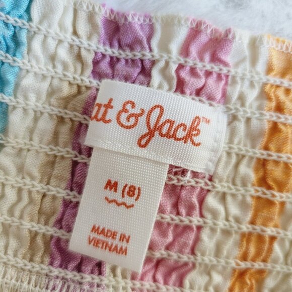 Cat & Jack, Girls' Sleeveless Short Woven Dress, 3KIDO-F - Picture 5 of 5